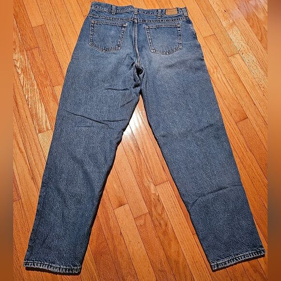 Men's L.L. Bean Flannel Lined Natural Fit Comfort Waist 36x34 - Picture 4 of 6